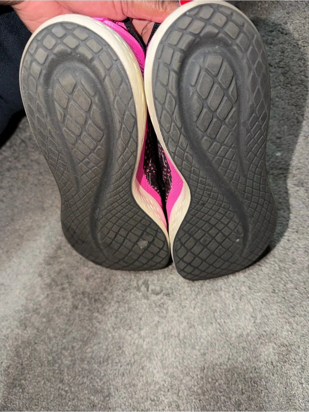 adidas Women's Knit Training Shoes in Black and Pink